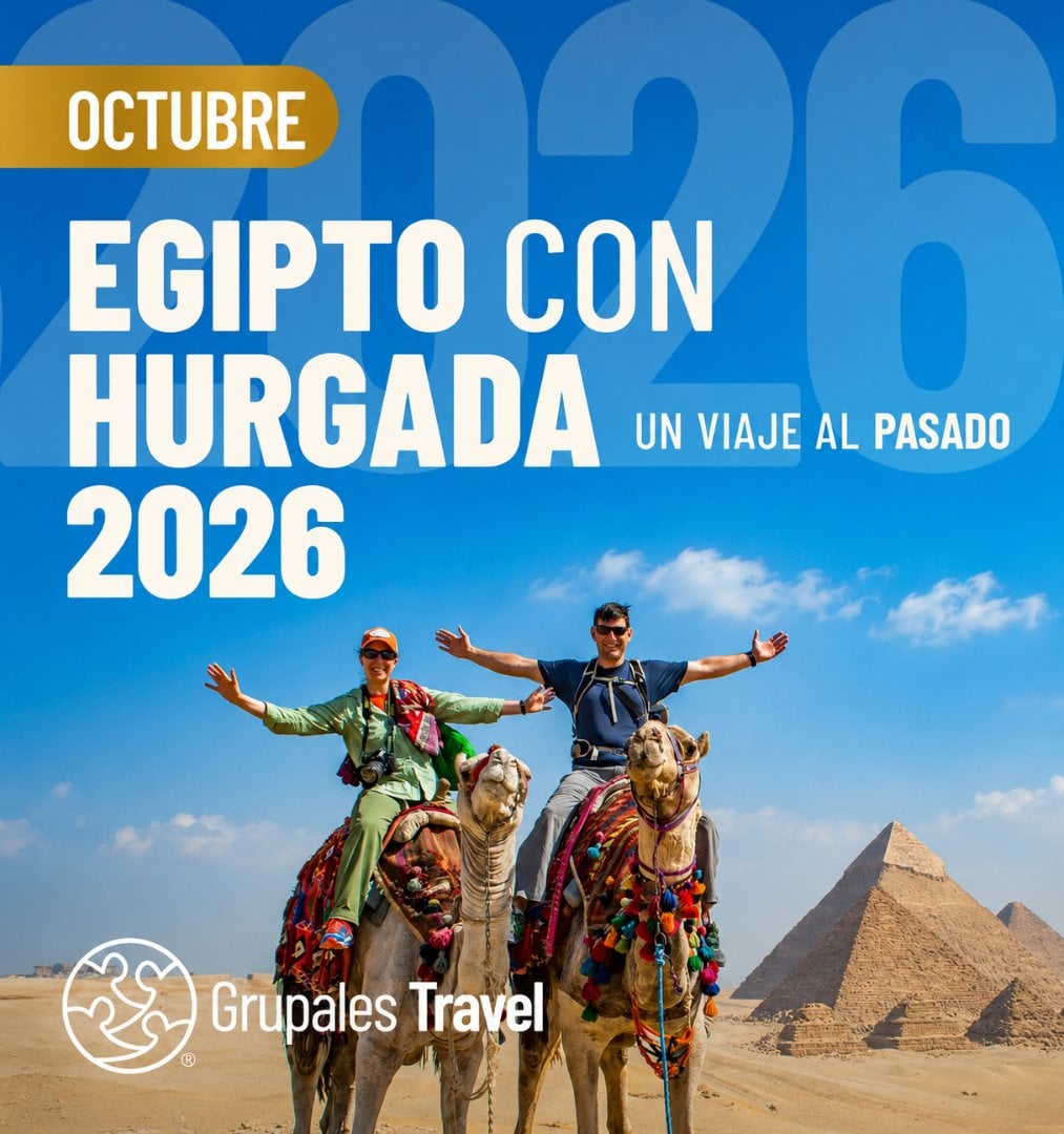 EGIPTO CON PLAYA DE HURGADA 2026
