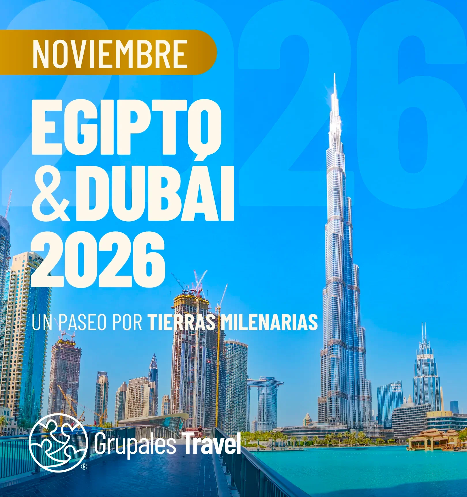 EGIPTO Y DUBÁI 2026