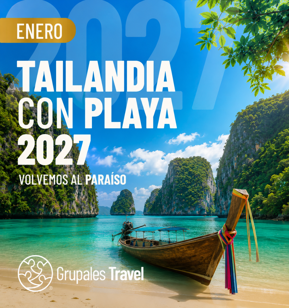 TAILANDIA CON PLAYAS 2026